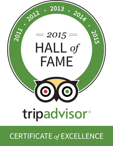 TripAdvisor Award Badge